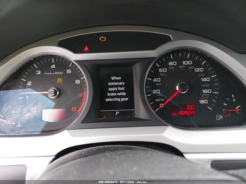 2011 AUDI A6 auction photo 7