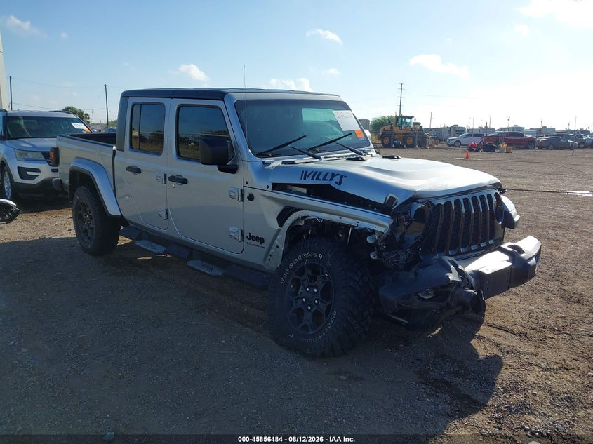 Vin: 1c6hjtag5pl568564, lot: 46355417, jeep gladiator willys 4x4 2023 img_1