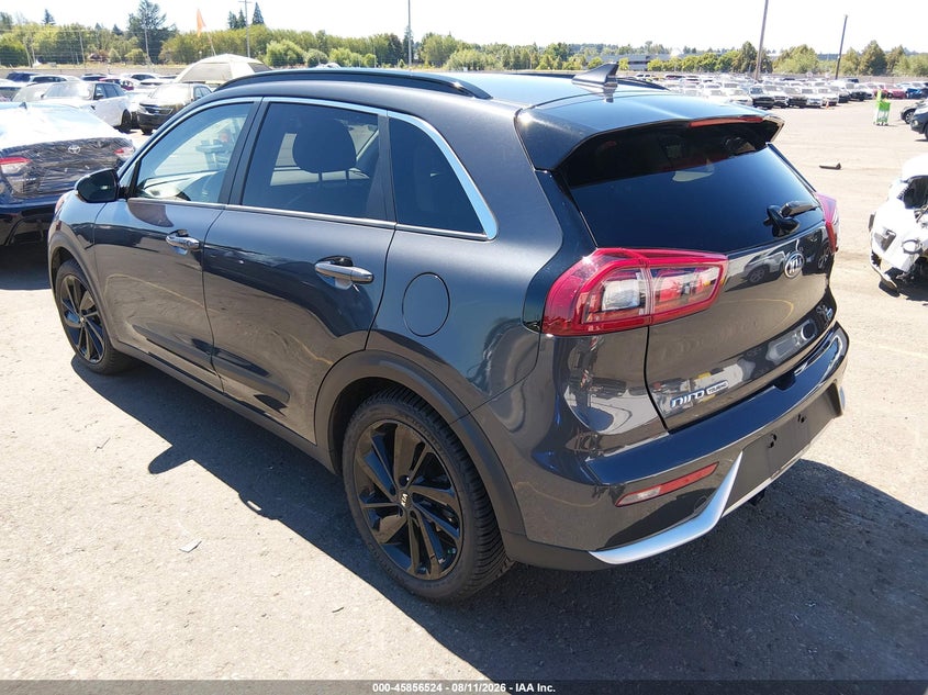 Vin: kndcc3lc8k5253293, lot: 46355457, kia niro s touring 20193