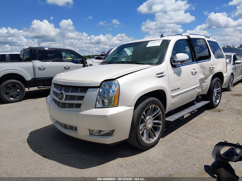 2012 Cadillac Escalade, Левый бок, IAAI, VIN 1GYS3CEF3CR299153 — фото 2