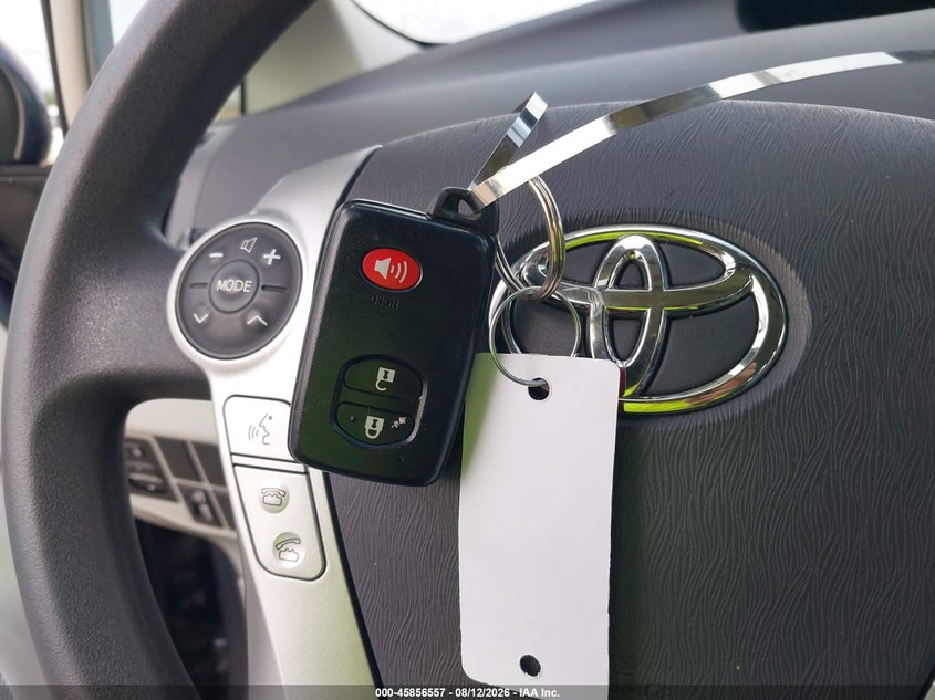 TOYOTA PRIUS 2011 VIN JTDKN3DU9B1392370