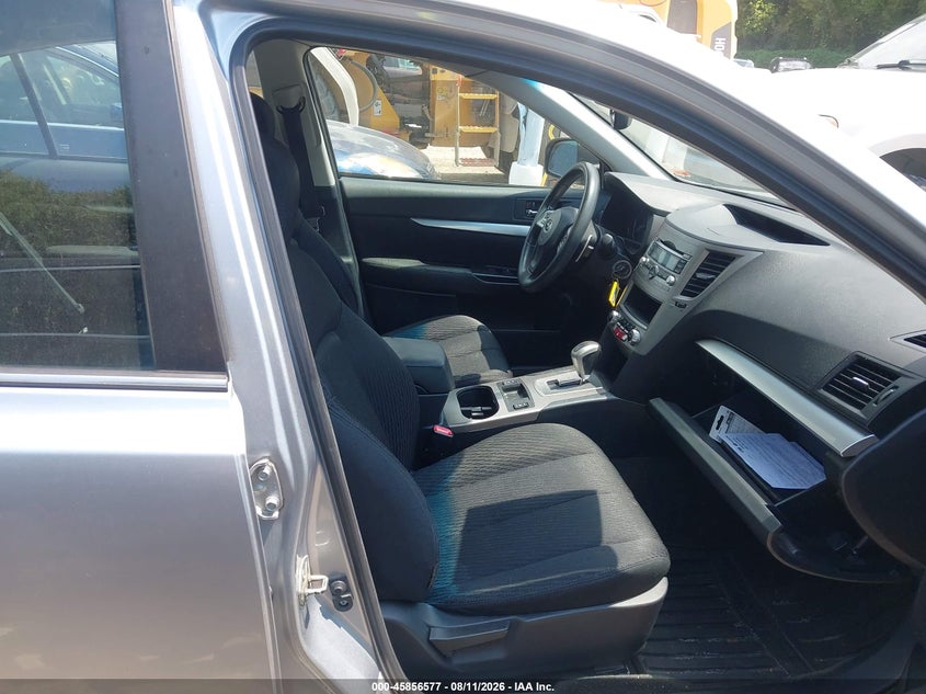 2012 SUBARU LEGACY SEDAN 2.5L H-4 VVT, 170HP