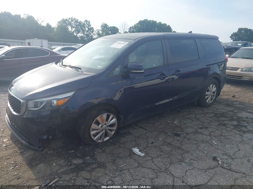 2018 KIA SEDONA auction photo 2