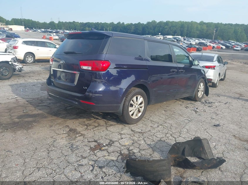 2018 KIA SEDONA auction photo 4
