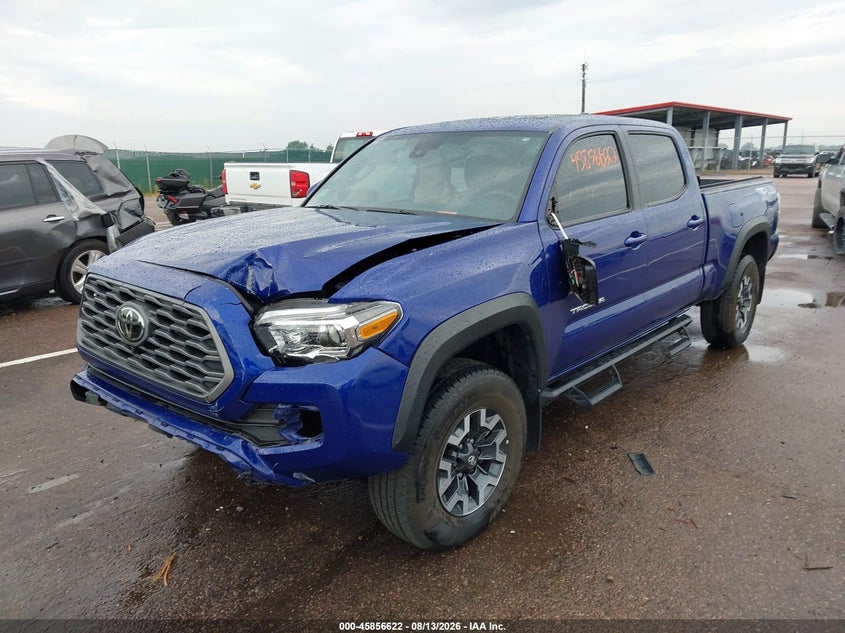 2023 Toyota Tacoma Trd Off Road, Удар спереди, IAAI, VIN 3TYDZ5BN7PT035756 — фото 2
