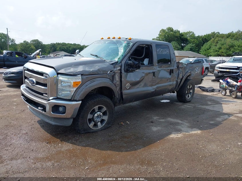 Vin: 1ft7w2bt5bec25097, lot: 46355557, ford f-250 lariat 20112