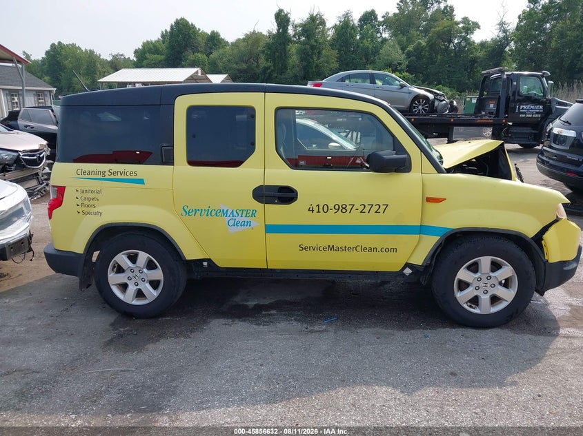 2010 HONDA ELEMENT SPORT UTILITY VEHICLE 2.4L I-4 DOHC, VVT, 166HP