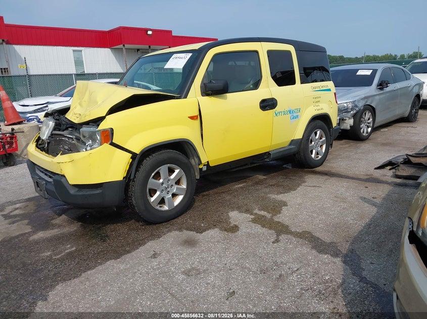 2010 HONDA ELEMENT SPORT UTILITY VEHICLE 2.4L I-4 DOHC, VVT, 166HP