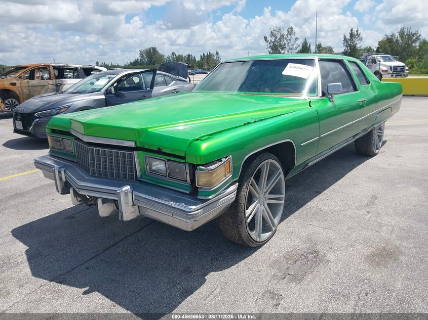 1976 CADILLAC DEVILLE auction photo 2
