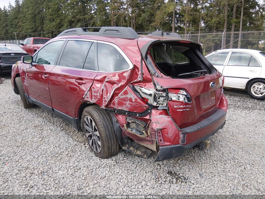 SUBARU OUTBACK 2016 VIN 4S4BSANC2G3336393