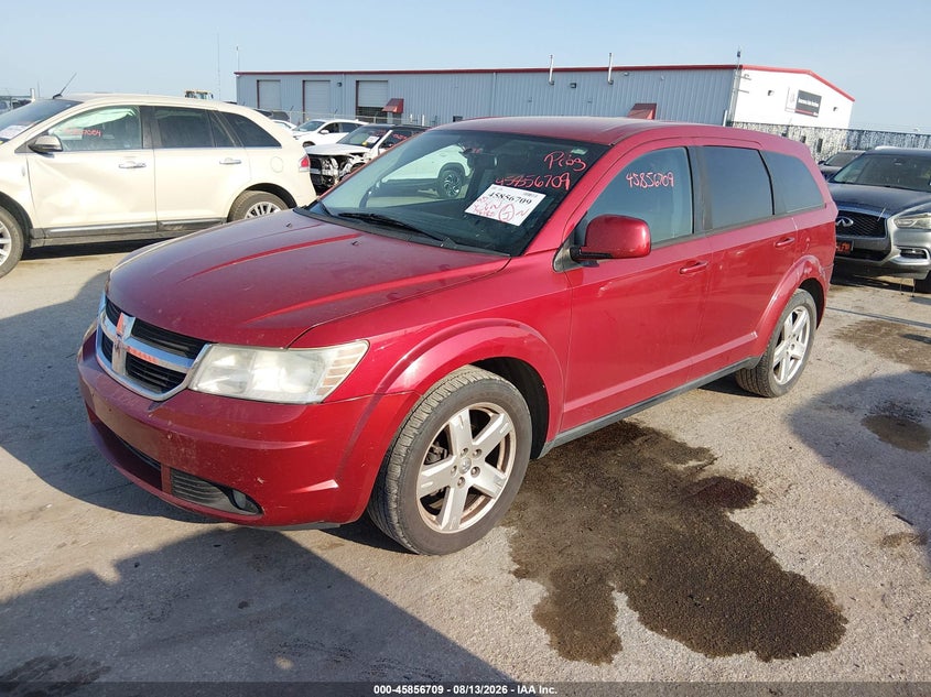 2009 Dodge Journey, Left Rear, IAAI, VIN 3D4GH57V69T583795 — photo 2