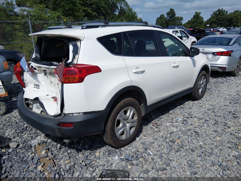 2015 TOYOTA RAV 4 SPORT UTILITY VEHICLE 2.5L I-4 DOHC, VVT, 176HP