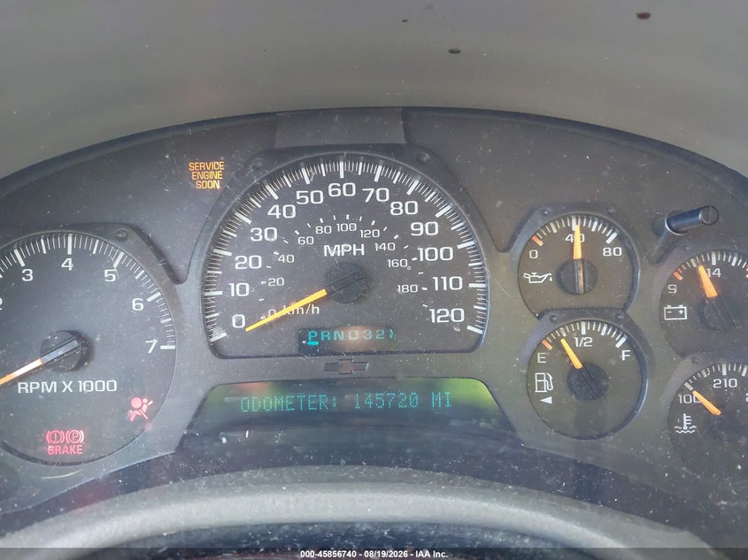 CHEVROLET TRAILBLAZER 2004 VIN 1GNDT13S642450068