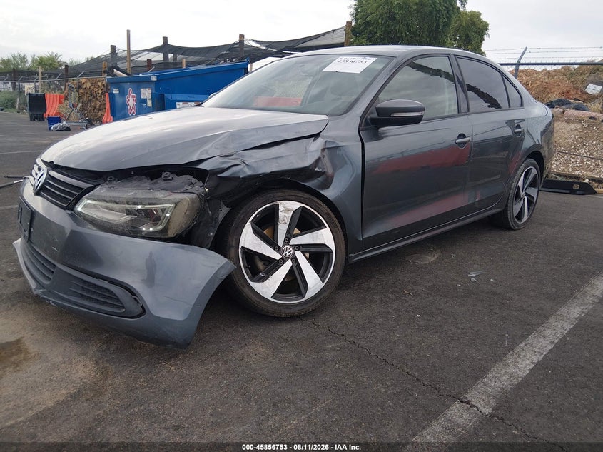 2012 Volkswagen Jetta, Удар спереду, IAAI, VIN 3VWDX7AJ8CM071913 — фото 2