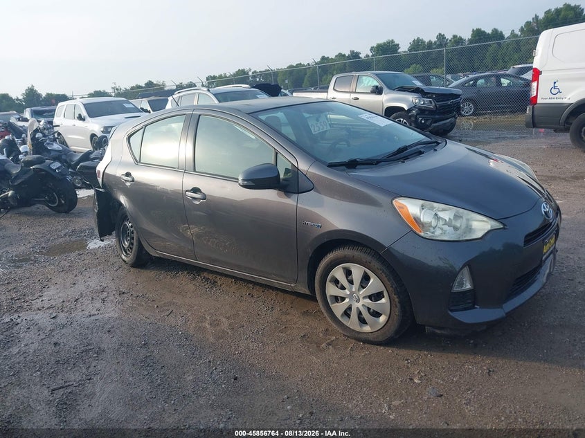Vin: jtdkdtb30e1558115, lot: 46355697, toyota prius c one 20141