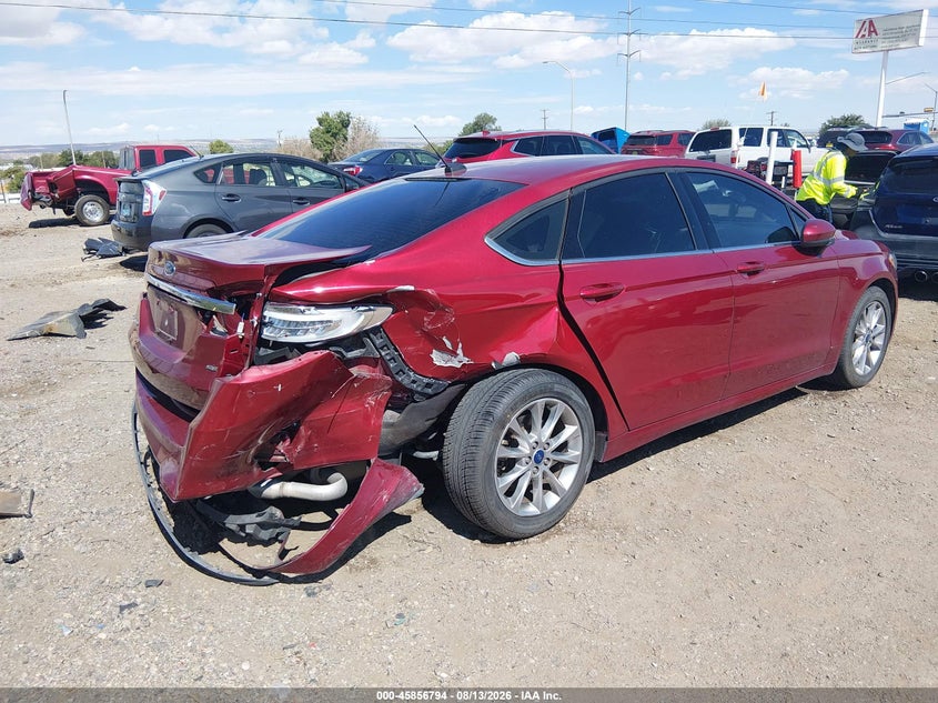 Vin: 3fa6p0h78hr399247, lot: 46355727, ford fusion se 20174
