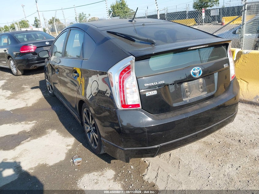 2015 TOYOTA PRIUS auction photo 3