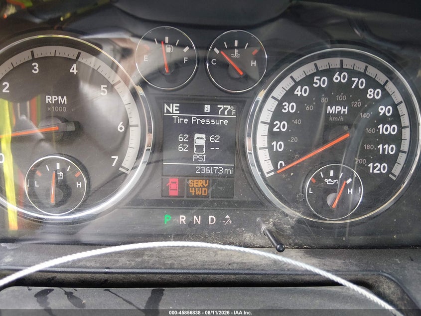 DODGE RAM 1500 2010 VIN 1D7RV1CT6AS125164