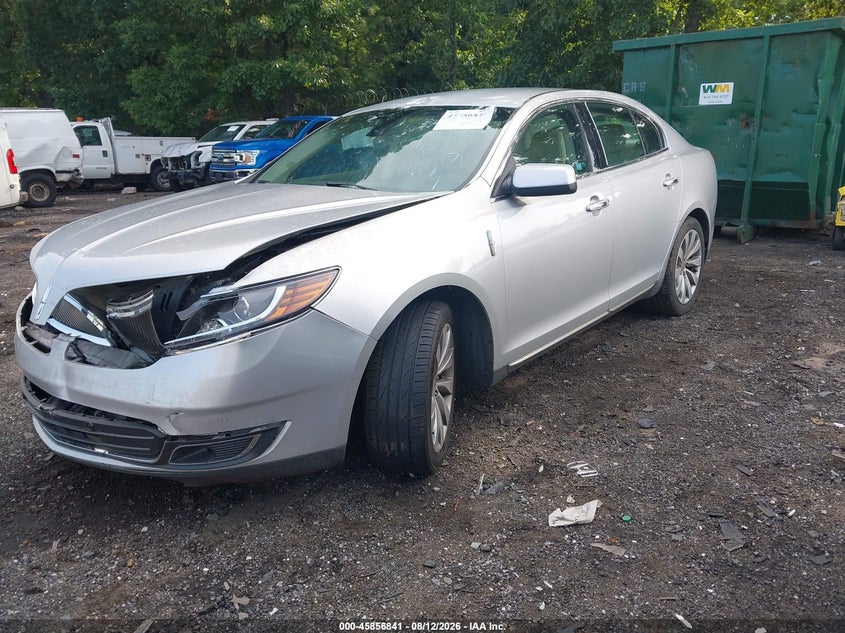 2014 Lincoln MKS, Front End, IAAI, VIN 1LNHL9DK0EG600974 — photo 2