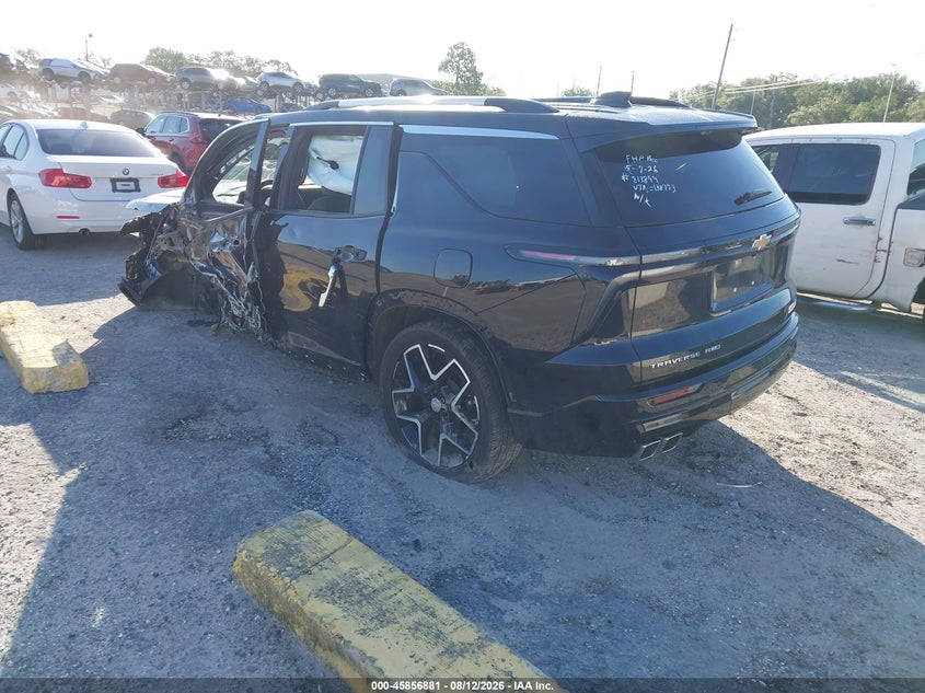 Vin: 1gnevkrs3sj138773, lot: 46355814, chevrolet traverse awd high country 20253