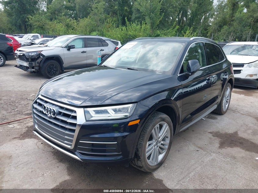 2018 Audi Q5, Right Side, IAAI, VIN WA1CNAFY3J2235820 — photo 2