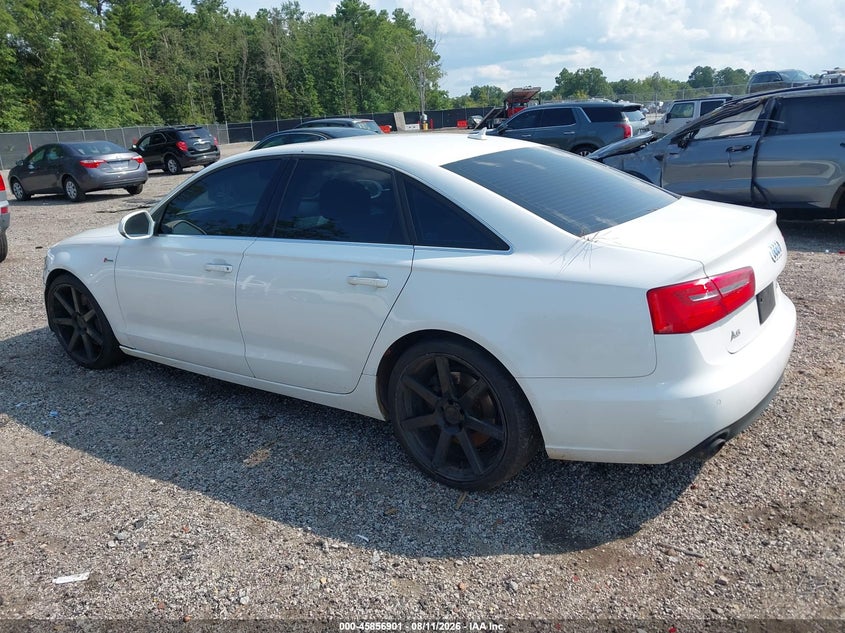 2013 AUDI A6 auction photo 3
