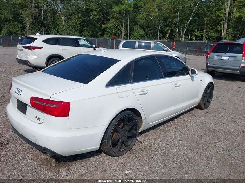 2013 AUDI A6 auction photo 4