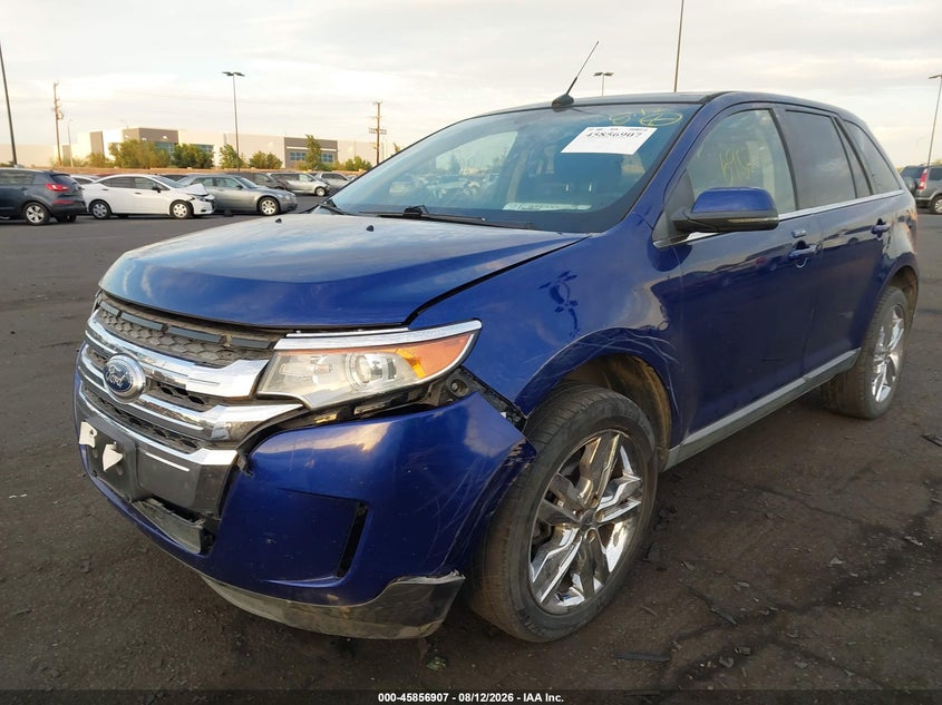 2013 Ford Edge, Left Front, IAAI, VIN 2FMDK3KCXDBB70631 — photo 2
