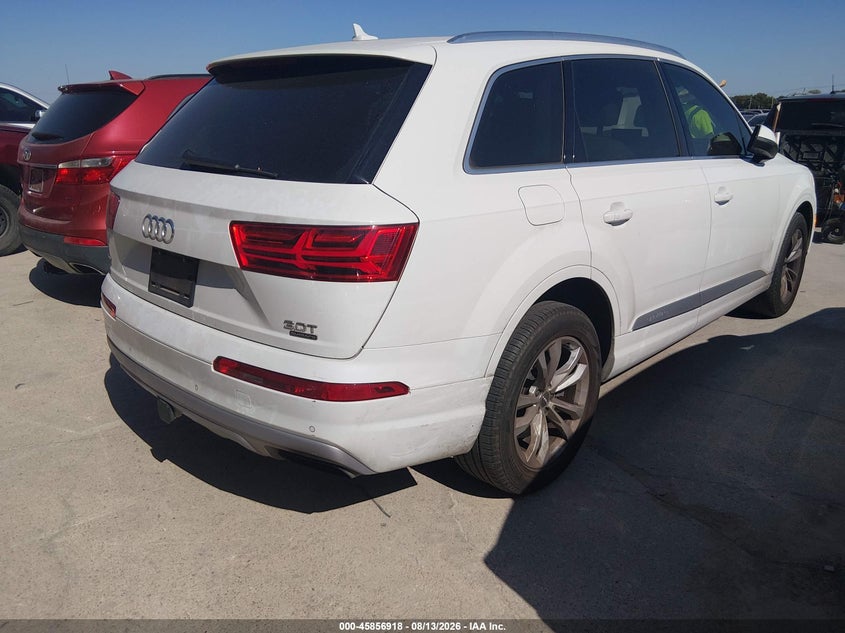 2018 AUDI Q7 SPORT UTILITY VEHICLE 3.0L V-6 DI, DOHC, VVT, SUPERCHARGER, 333HP