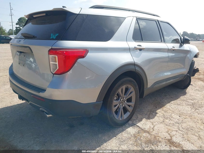 Vin: 1fmsk7dh3pgb07620, lot: 46355890, ford explorer xlt 20234