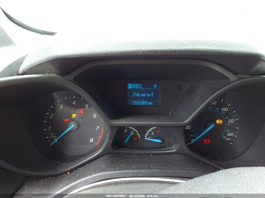 2014 FORD TRANSIT CONNECT VAN 2.5L I-4 DOHC, VVT, 169HP