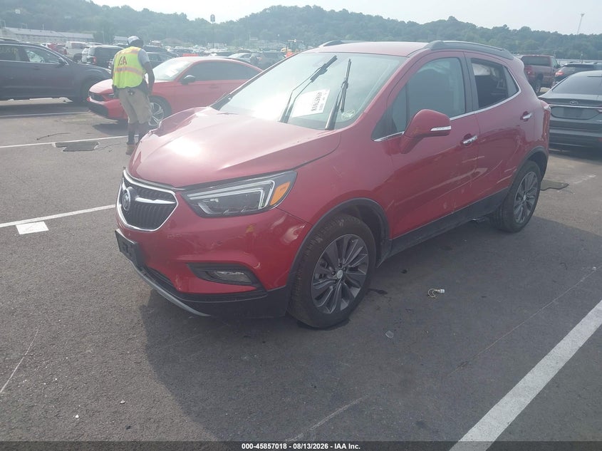 Vin: kl4cjgsm0kb825346, lot: 46355951, buick encore awd essence 20192