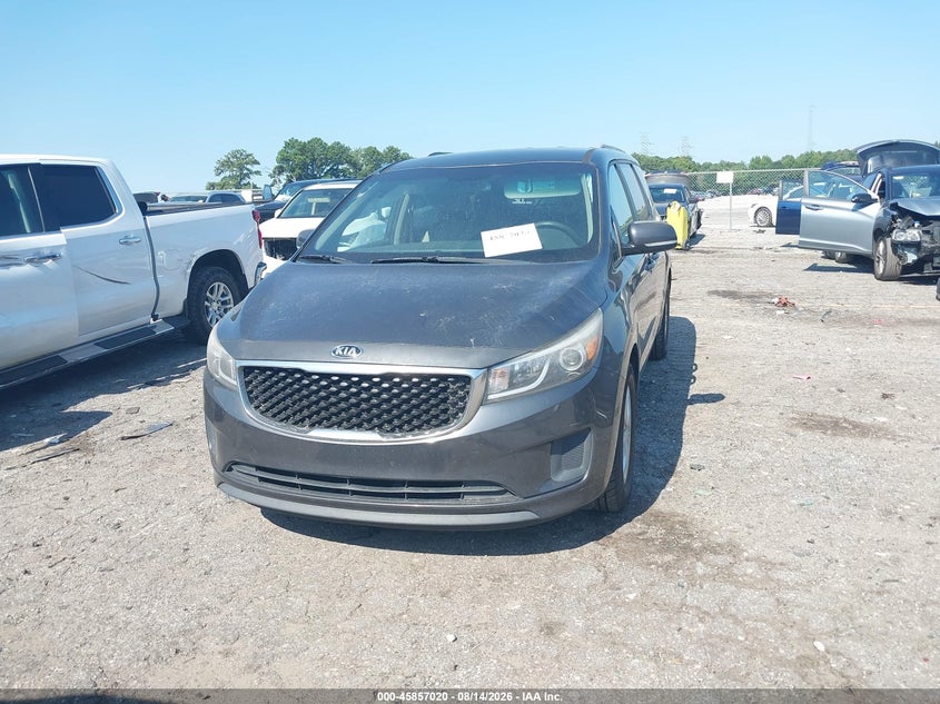 2016 KIA SEDONA auction photo 6