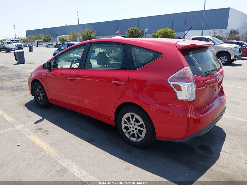 2015 TOYOTA PRIUS V auction photo 3