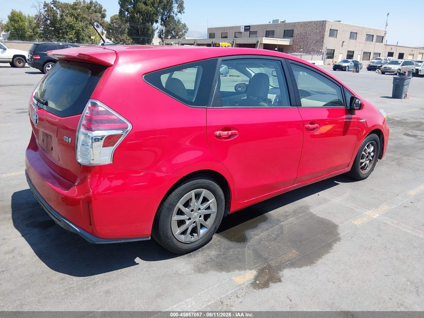 2015 TOYOTA PRIUS V auction photo 4