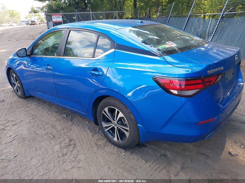 NISSAN SENTRA 2022 VIN 3N1AB8CV5NY245784