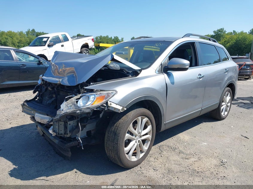 2011 Mazda CX-9, Front End, IAAI, VIN JM3TB3DV4B0327798 — photo 2