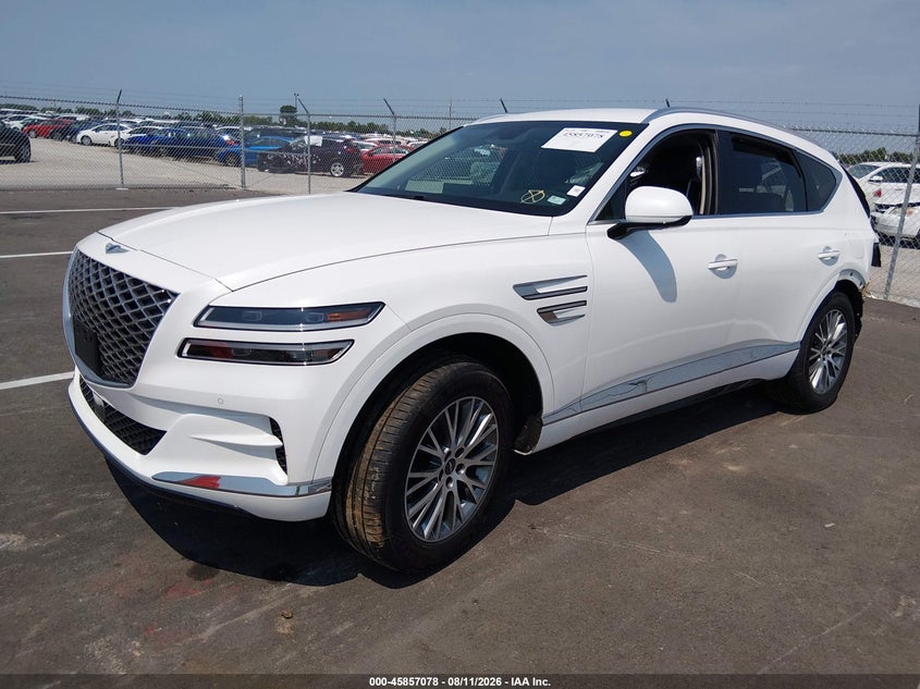 Vin: kmuhbdsbxru181694, lot: 46356010, genesis gv80 2.5t awd 20242