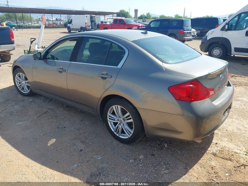 2012 INFINITI G37 auction photo 3
