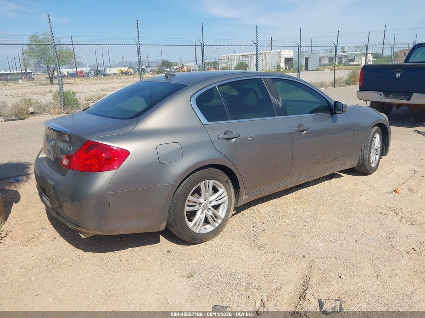 2012 INFINITI G37 auction photo 4