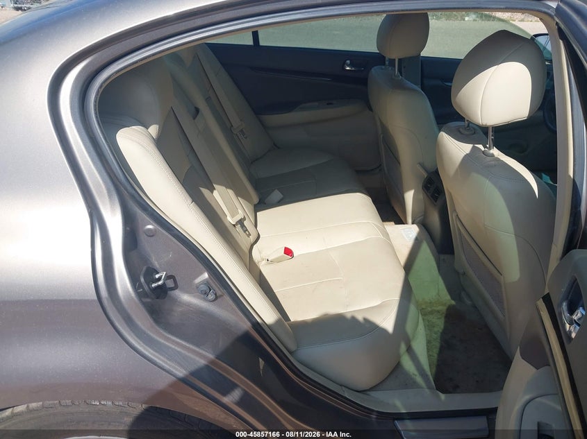 2012 INFINITI G37 auction photo 8