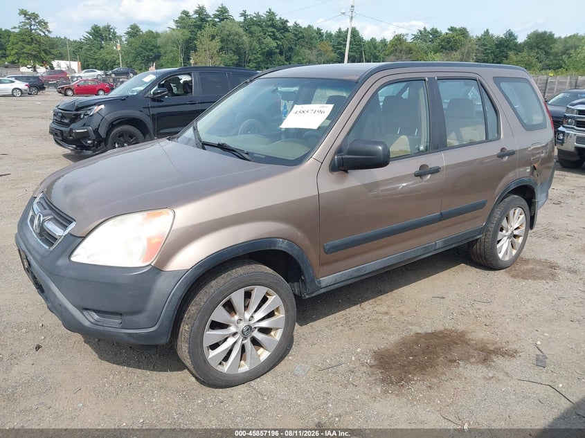2002 HONDA CR-V SPORT UTILITY VEHICLE 2.4L I-4 DOHC, VVT, 160HP