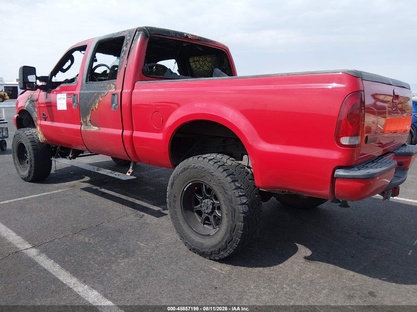 FORD F-250 2004 VIN 1FTNW21P84ED07971