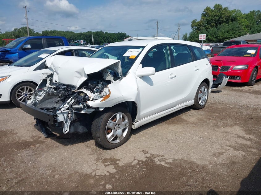 2006 Toyota Matrix, Front End, IAAI, VIN 2T1KR32E76C620609 — photo 2