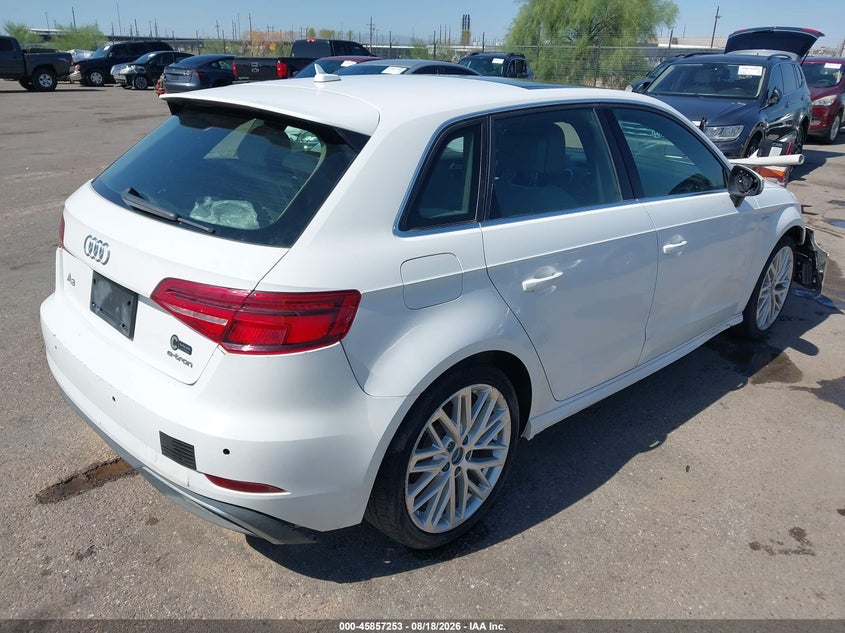 Vin: wauspbff4ja066734, lot: 46356186, audi a3 e-tron 1.4t premium 20184