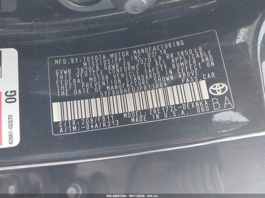 TOYOTA COROLLA - zdjęcie 9