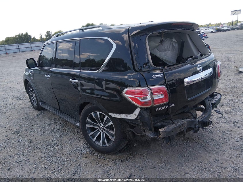 Vin: jn8ay2nd9l9107041, lot: 46356205, nissan armada sl 2wd 20203