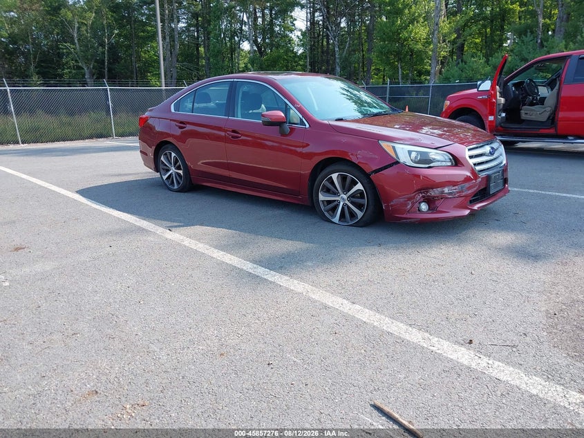 2015 Subaru Legacy 2.5I Limited, Перёд, IAAI, VIN 4S3BNAN63F3058883