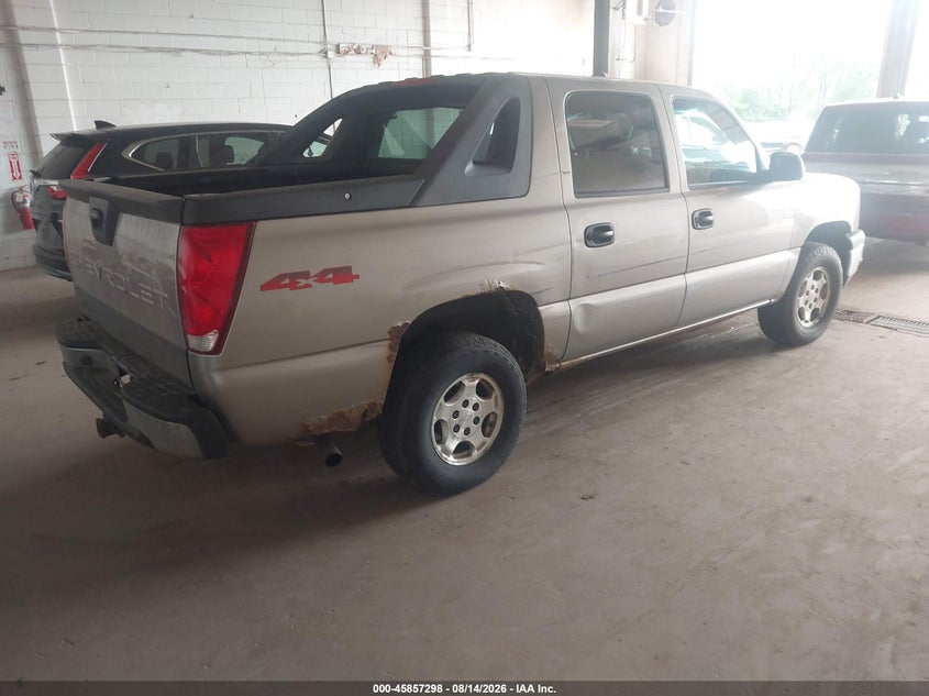 2003 CHEVROLET AVALANCHE 1500 auction photo 4