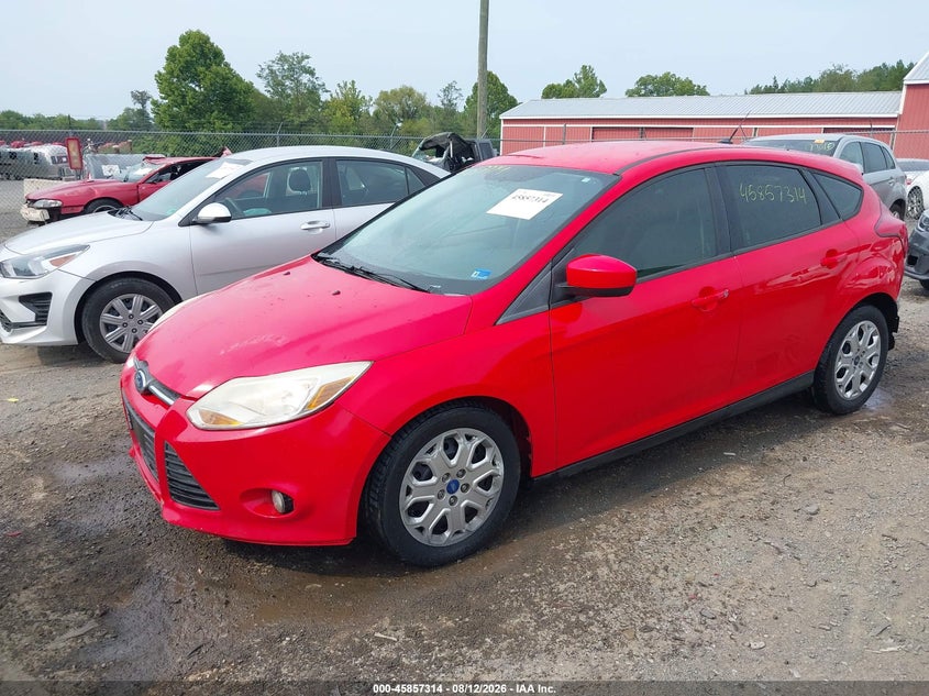 2012 Ford Focus, Удар сзади, IAAI, VIN 1FAHP3K2XCL271154 — фото 2